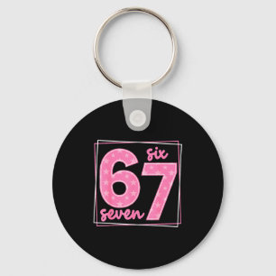 Porte-clés 67 drôle numéro 67 anniversaire Meme