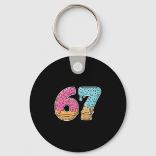Porte-clés 67 Glace Dégoulinante Mème Drôle Six Sept Générati