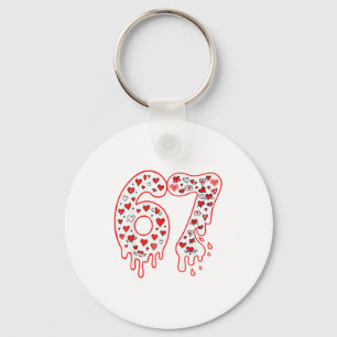 Porte-clés 67 Glace Dégoulinante Mème Six Sept Génération Alp