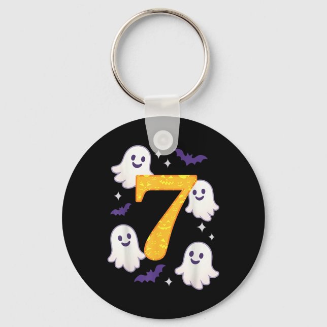 Porte-clés 67 Halloween Mème Drôle Six Sept Costume Halloween (Recto)