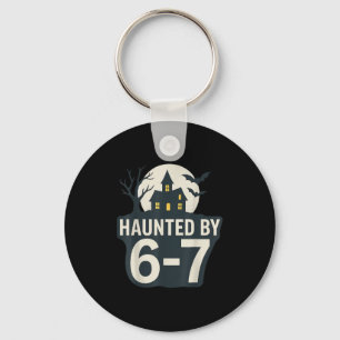 Porte-clés 67 Maison de Halloween Meme Soky - Six Sept Gen Al