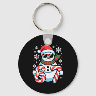 Porte-clés 67 Meme Bonhomme de Neige Brainrot Drôle de Noël E