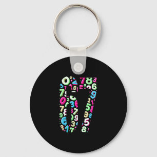 Porte-clés 67 Meme Caché Tendance Gen Z Alpha Six Seven 6 7