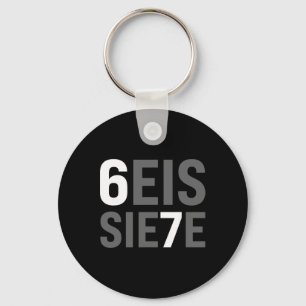 Porte-clés 67 Meme espagnol Seis Siete Six Sept Drôle d'espag