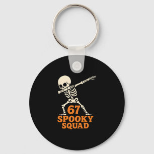 Porte-clés 67 Meme Halloween 6 7 Nombres Six Sept Drôle Enfan