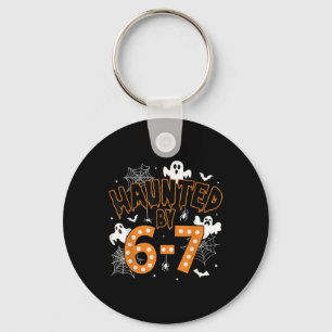Porte-clés 67 Meme Halloween Hanté – Fantôme Drôle Et Citroui