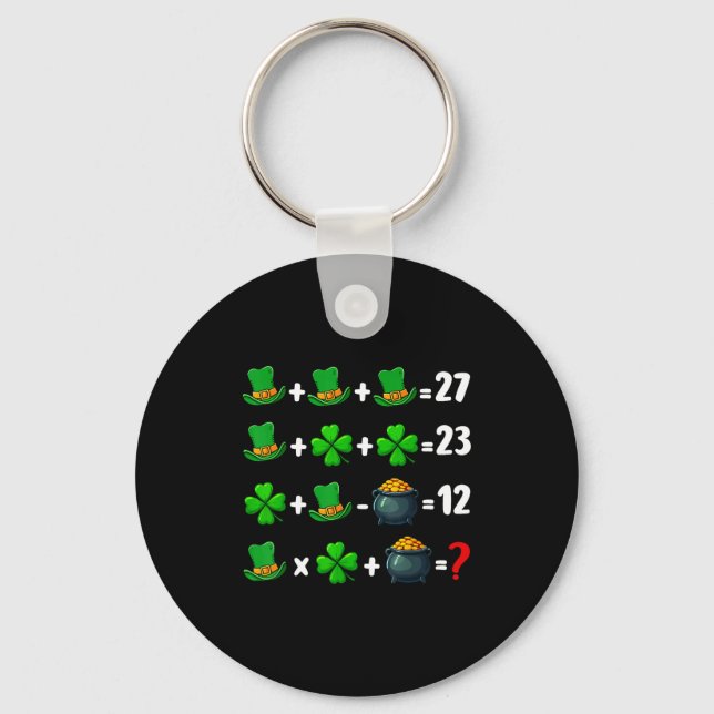 Porte-clés 67 mème jour de la Saint-Patrick six sept professe (Recto)
