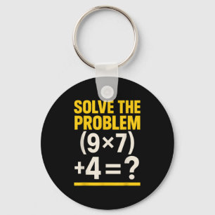 Porte-clés 67 Mème Prof de Maths Drôle École 6-7 Pourriture d