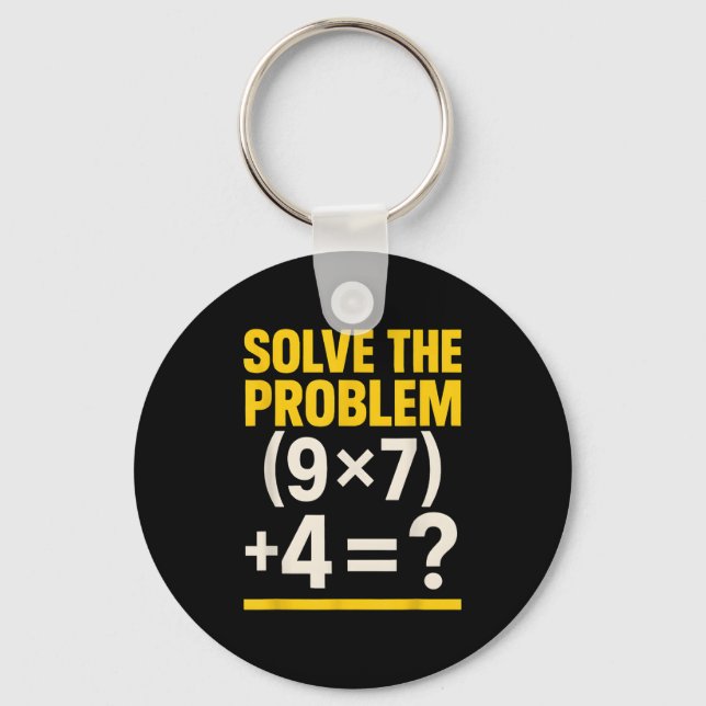 Porte-clés 67 Mème Prof de Maths Drôle École 6-7 Pourriture d (Recto)