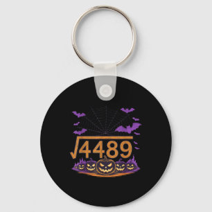 Porte-clés 67 Meme Racine Carrée 4489 Argot Math Halloween Co
