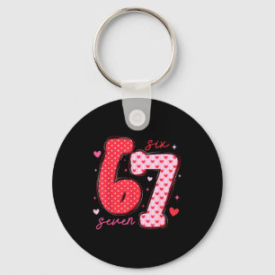 Porte-clés 67 Meme Six Seven pour enfants femmes hommes garço