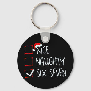 Porte-clés 67 Meme Sympa Coquin Six Sept Gen Alpha Drôle Noël