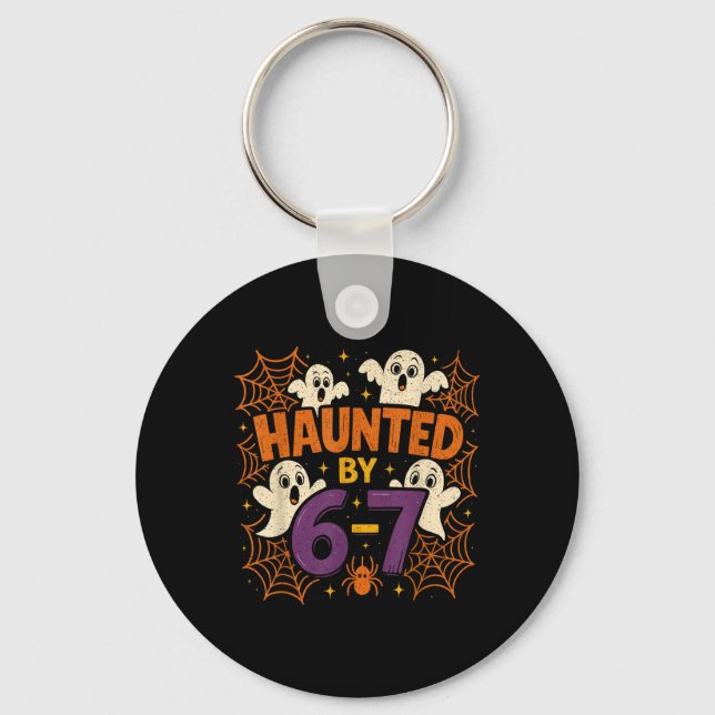Porte-clés 67 Meme Trendy Halloween Funny Six Seven Gen Alpha (Recto)