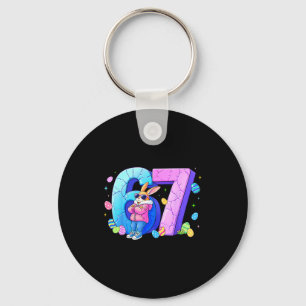 Porte-clés 67 œuf de lapin pour enfants garçon fille femme je