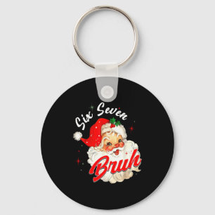 Porte-clés 67 Six Seven Burh Drôle de Noël 6 7 Meme Hommes Fe