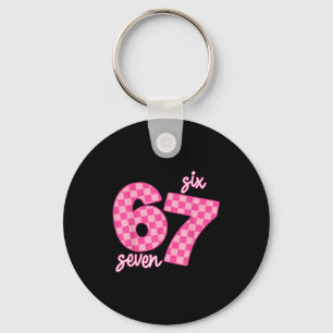 Porte-clés 67 Six Seven Meme 