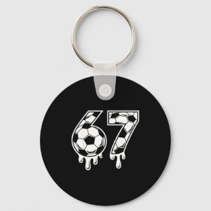 Porte-clés 67 Soccer Crème Glacée Drip Gen Alpha Six Seven Me