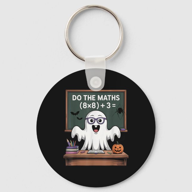 Porte-clés 67 Teacher Halloween Ghost Six Seven Meme Do The M (Recto)