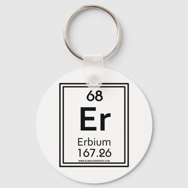 Porte-clés 68 Erbium (Recto)