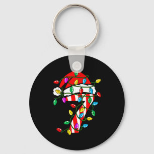 Porte-clés 6 7 67 Mème Six Sept Bonbon Drôle Noël Couple