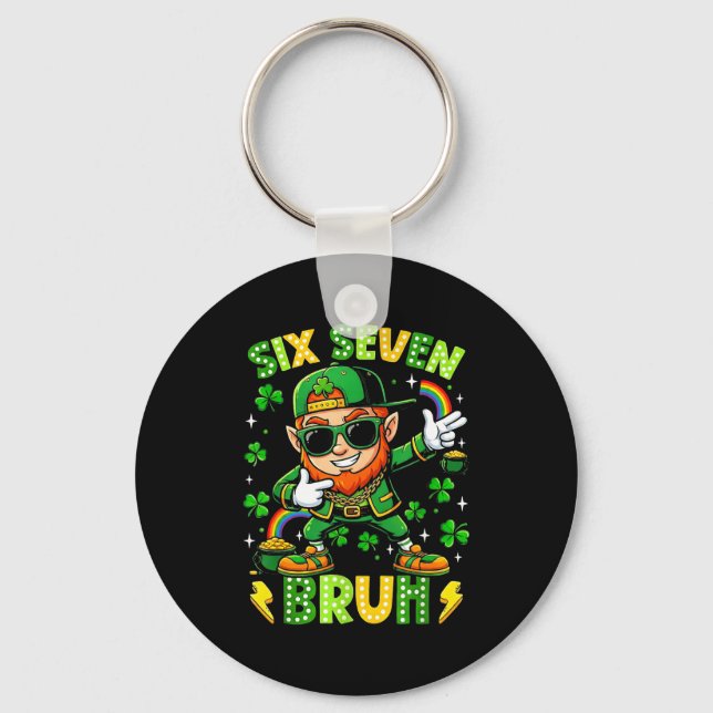 Porte-clés 6 7 jour de la saint patrick six sept mème  (Recto)
