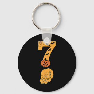 Porte-clés 6 7 Six Seven Mème Avec Main Toile D'araignée Hall