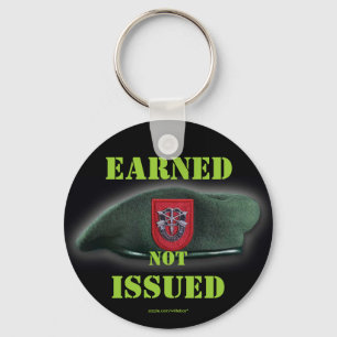 Porte-clés 7th special forces green berets vets Keychain