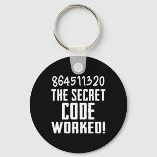 Porte-clés 864511320 Le Code Secret a Fonctionné ! Trump a Pe