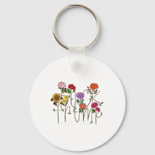 Porte-clés 8647 Subtle Anti Trump 86 47 Floral Boho Style