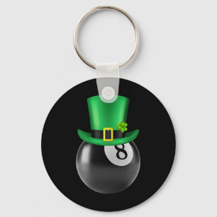 Porte-clés 8 Billard Billard Billard Billard Lover St Paddys