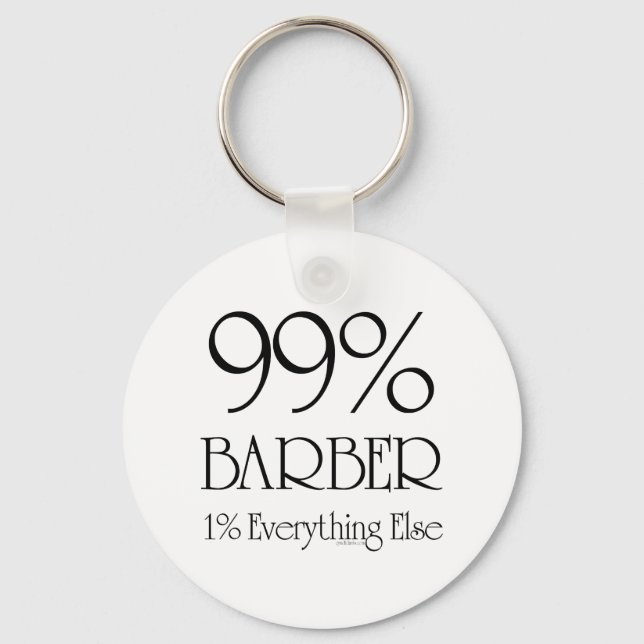 Porte-clés 99 % Barbier (Recto)