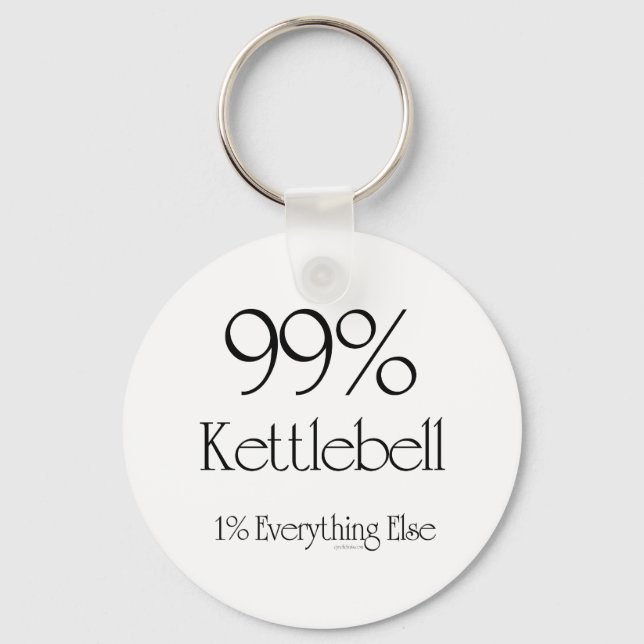 Porte-clés 99% Kettlebell (Recto)