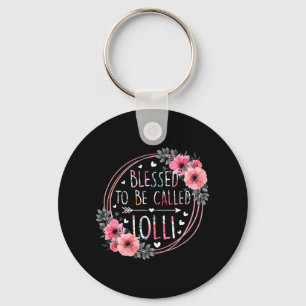 Porte-clés À Appeler Lolli Fête des mères Granmda Fleur Flore
