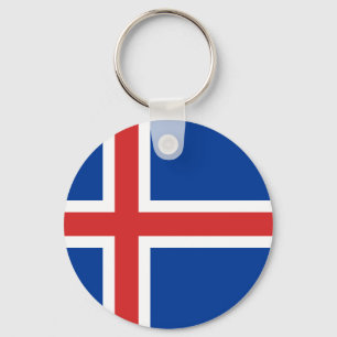 Porte-clés A bas prix ! Drapeau Islande