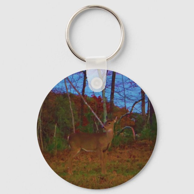 Porte-clés A Deer : Gold Red Green et Blue (Recto)