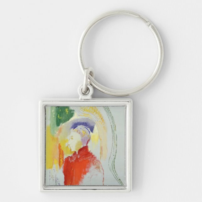 Porte-clés A Figure (avec papier) (Devant)