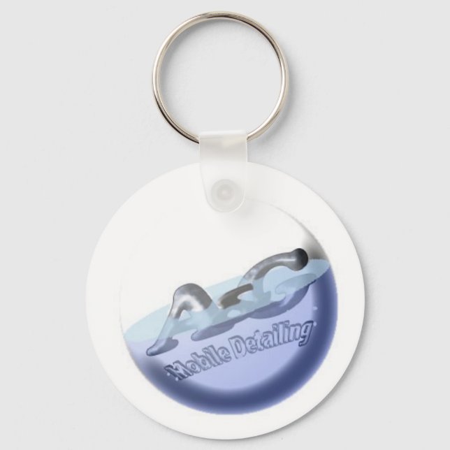 Porte-clés A&G Mobile Auto Detail Logo Porte - clé (Recto)