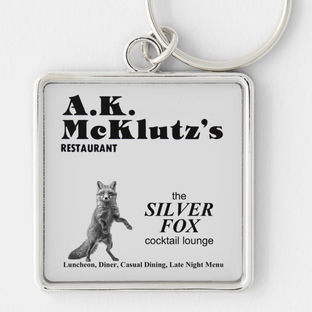 Porte-clés A. K. McKlutz's Restaurant, Arlington Heights, IL (Devant)