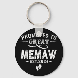 Porte-clés À la grande Memaw 2024 Fête des Mères Première foi