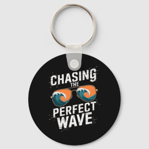 Porte-clés À la poursuite de la vague parfaite de surf - Aven