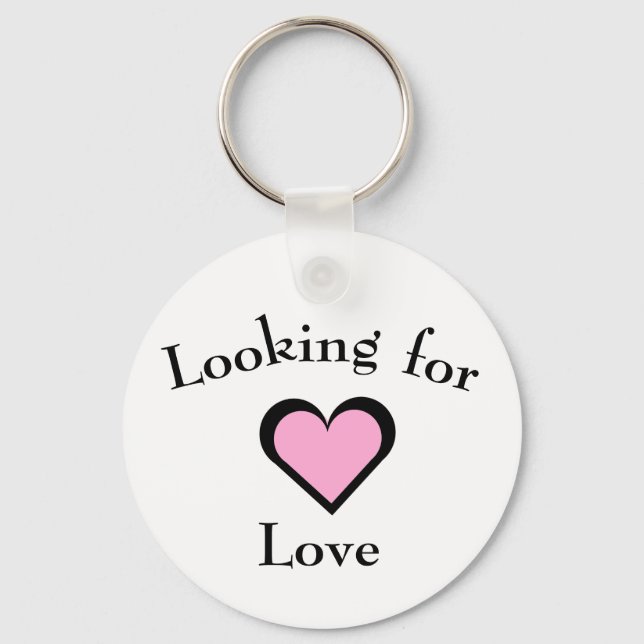 Porte-clés à la recherche de l'amour (Recto)