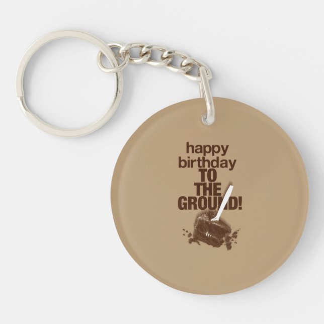 Porte-clés À la terre (Devant)