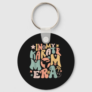 Porte-clés à l'ère de Karate Mom Groovy Drôle Sport d'arts ma