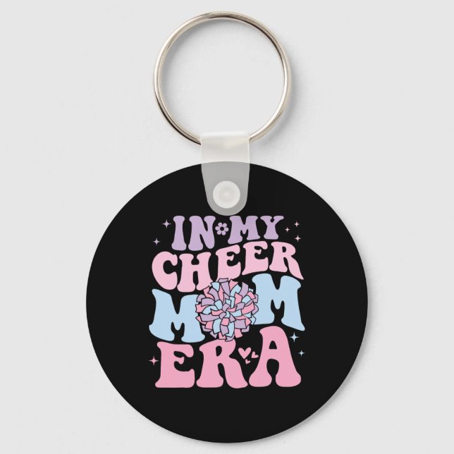 Porte-clés À l'ère de ma mère de cheer groovy cheerleading fo (Recto)
