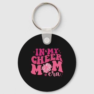 Porte-clés À l'ère de ma mère de pom-pom girl Football Pom-Po