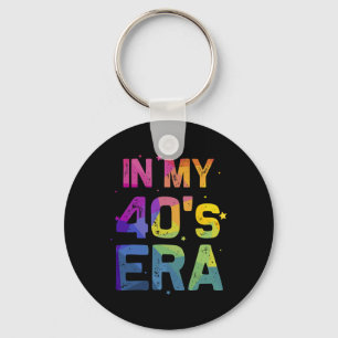Porte-clés À l'ère de mes quarante ans C'est cool 40e anniver