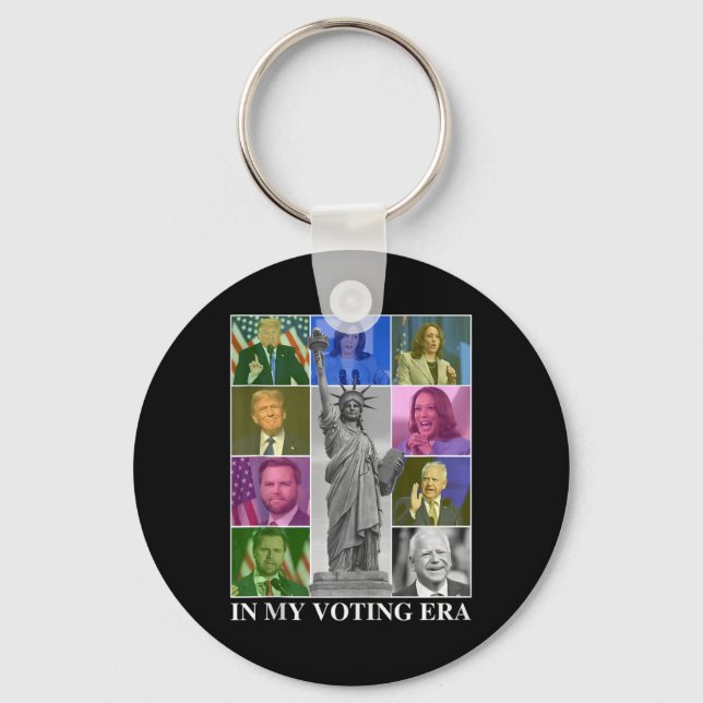 Porte-clés À l'ère de mon vote (Recto)