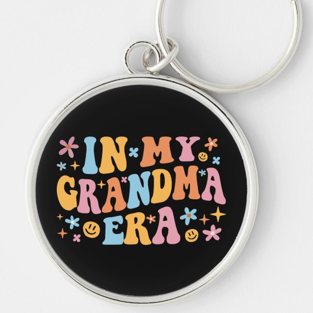 Porte-clés À Mon Ère de Grand-Mère Je (Devant)