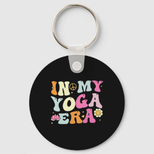 Porte-clés À mon ère de yoga, méditation funky