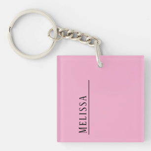 Porte-clés à monogramme personnalisé dans des coul